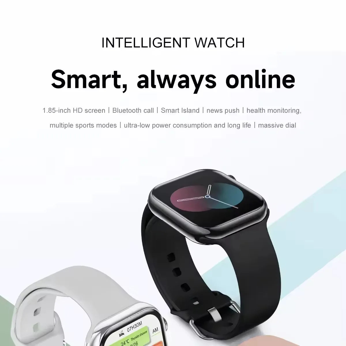 2025 NEW Smart Watch Wireless Charging Smartwatch Bluetooth Calls Men Women Watches Fitness Bracelet Custom Watch Face