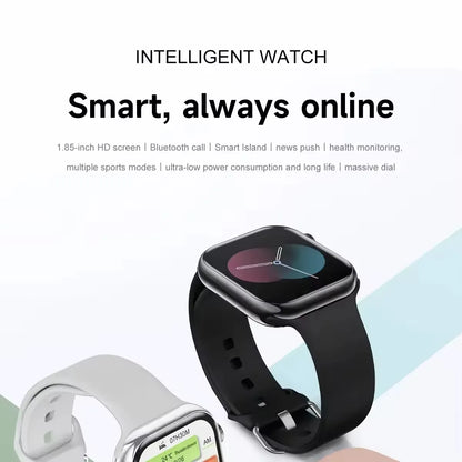 2025 NEW Smart Watch Wireless Charging Smartwatch Bluetooth Calls Men Women Watches Fitness Bracelet Custom Watch Face
