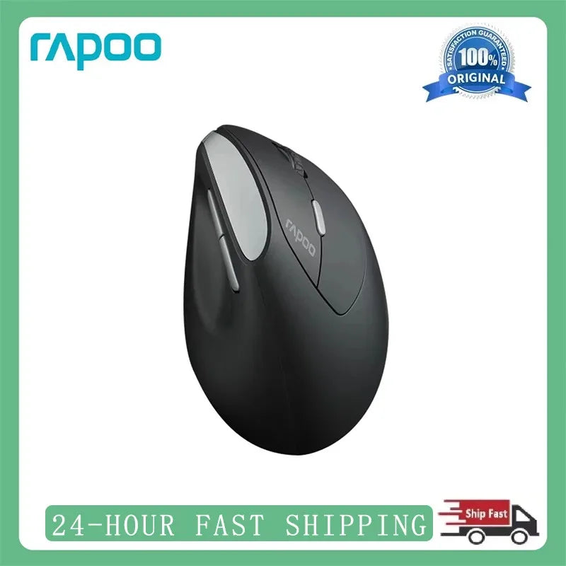 Rapoo MV20 2.4G wireless Silent vertical mouse vertical ergonomic desktop computer notebook business office home