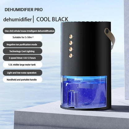 Portable Mini Dehumidifier, Home Bedroom Silent Drying Machine, Huinan Tian Purification and Dehumidification Integrated Machine