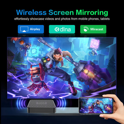 Android14.0 Smart TV Box 4K Streaming RK3518 Dual WiFi 2.4G/5.8G Hulu Google Play TikTok Fast Quad Core Voice Remote Media Playe