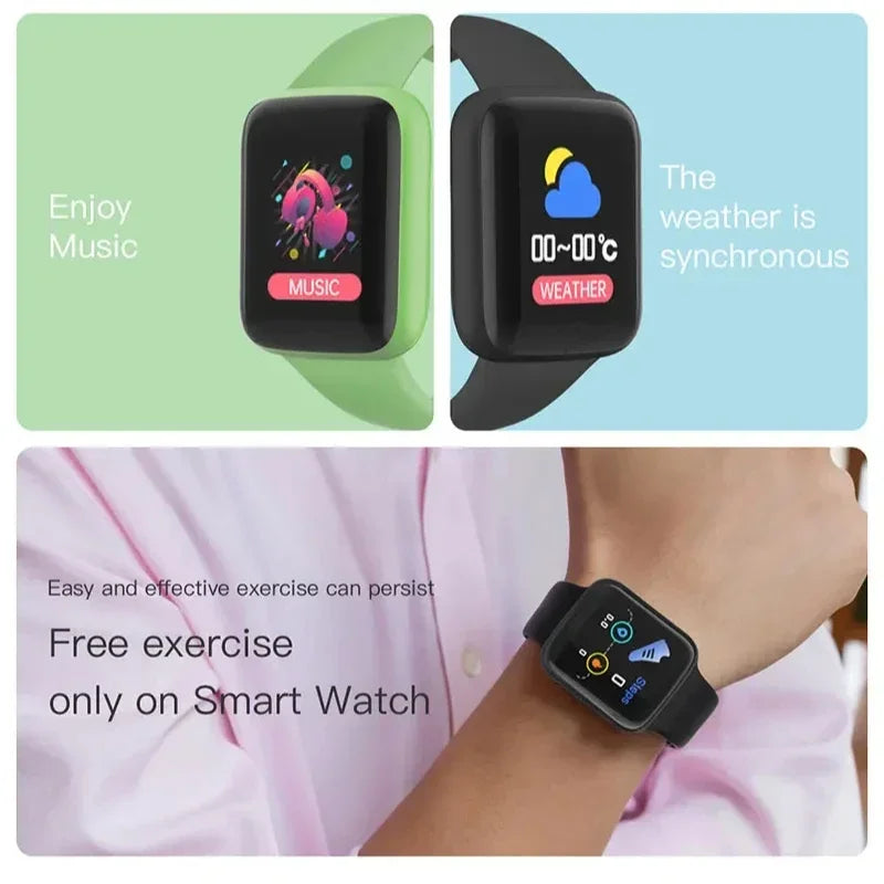 Series 7 Smartwatch for Men & Women - i7/Y68 Pro Fitness Tracker with Heart Rate & Calorie Counter