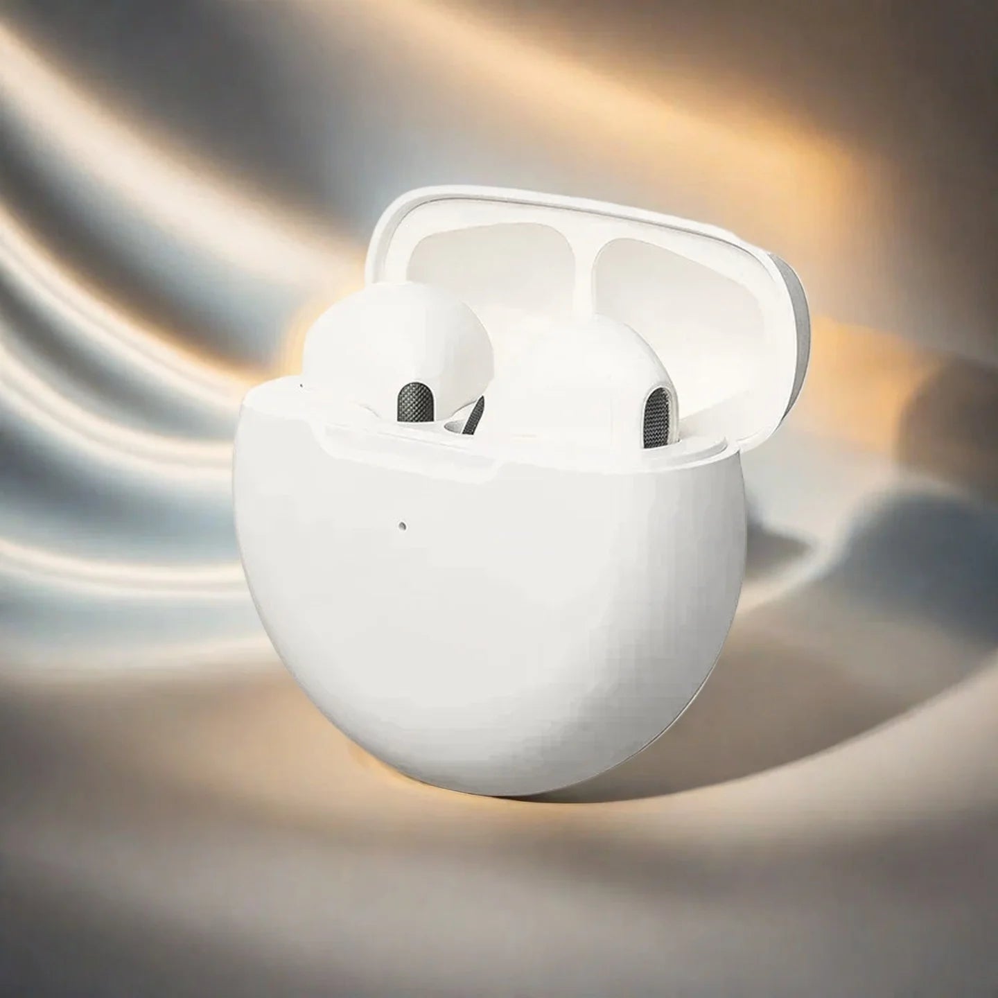Pro 6 TWS Bluetooth Earphones Wireless Bluetooth Headset Noise Cancelling Earbuds with Mic Pro6 Wireless Headphones