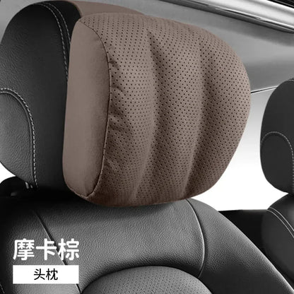 Car Headrest Neck Pillow For Mercedes Benz S-Class Maybach Pillow Auto Seat Driving Travel Head Pillow All Season Universal