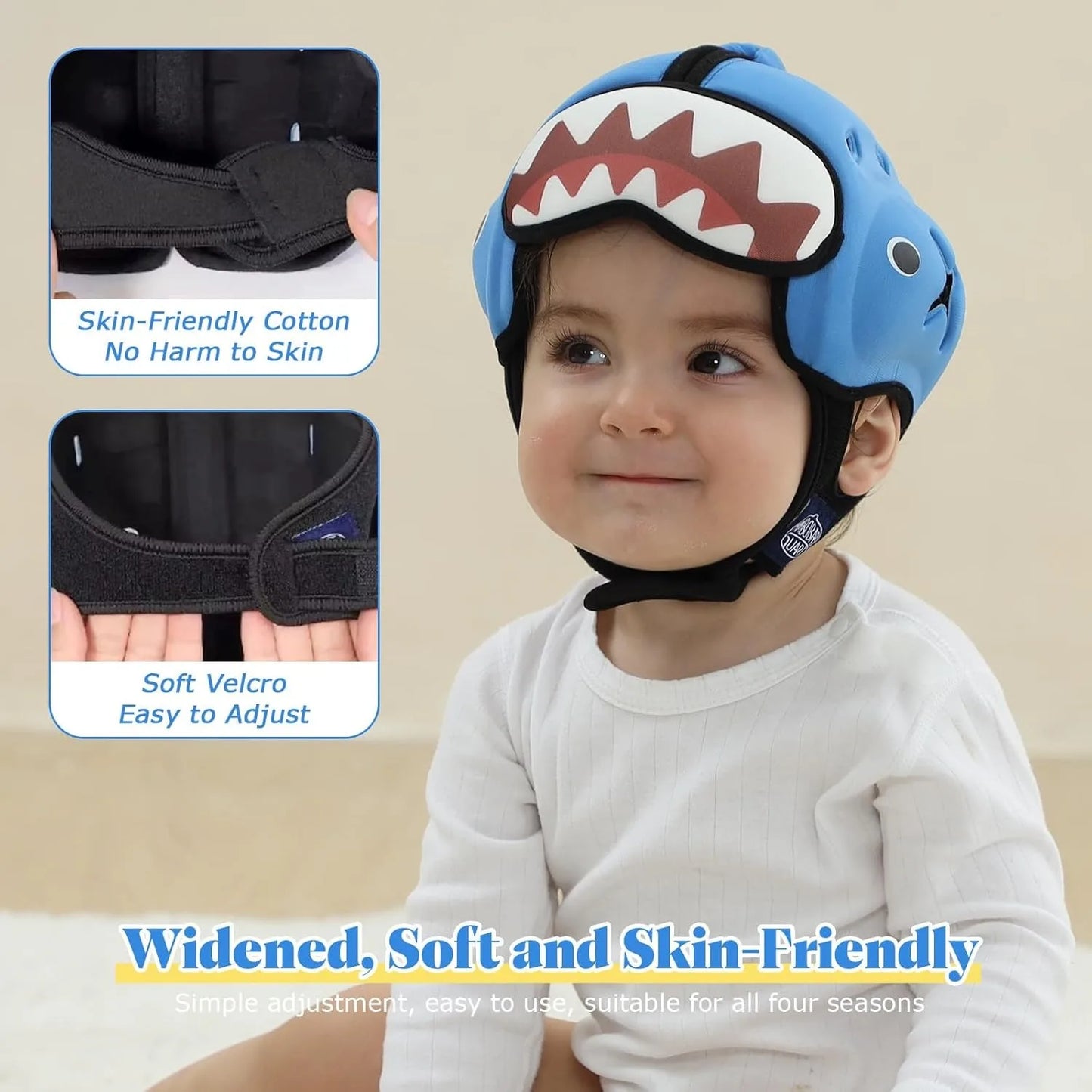 Mambobaby Guard Dropshipping 1 Safe Anti-Shock Baby Helmet Toddler Head Protector Infant Headgear Learn Crawl Walk for Bump Fall