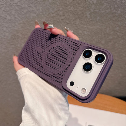 Magnetic Heat Dissipation Cooling Phone Case For iPhone 17 17 Pro 17 Pro Max 17 Air Shockproof Wireless Chagring 17 Series Cover