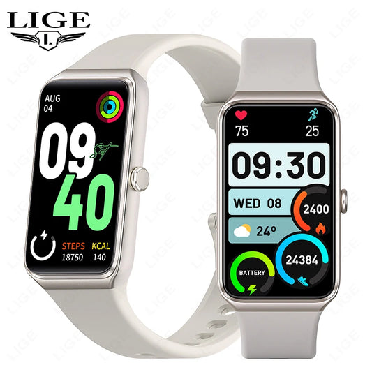 LIGE New Smart Watch Women Men 2025 Call Reminder 1.47" HD Screen Smartwatch For Android IOS Fitness Tracker Waterproof Watches