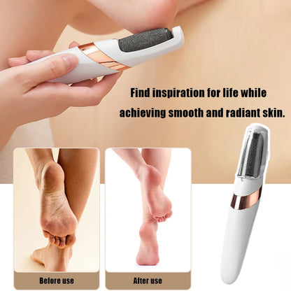 Electric Foot Grinder Automatic Foot Callus Rubbing Pedicure Dead Skin Callus Remover For Foot Rechargeable Foot Beauty