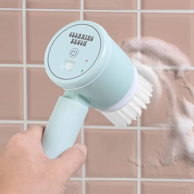Wireless Handheld Electric dishwasher Kitchen Rechargeable Electric Cleaning Brush Bathroom Tile Professional cleaning Machine