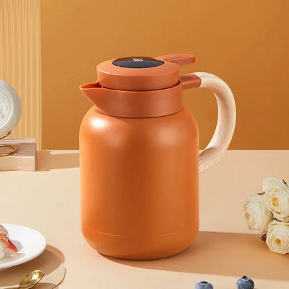 Home 316 Stainless Steel Tea Brewing Insulated Pot Hot Water Bottle Coffee Pot 2L Custom Engraving Gift Quality Home Goods