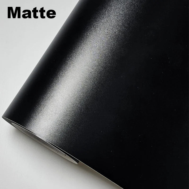 Carbon Fiber Car Body Vinyl Wrap Matte Accessories Glossy Black Sticker 3D 4D 5D 6D Auto Foil Cover Motorcycle Decoration Film