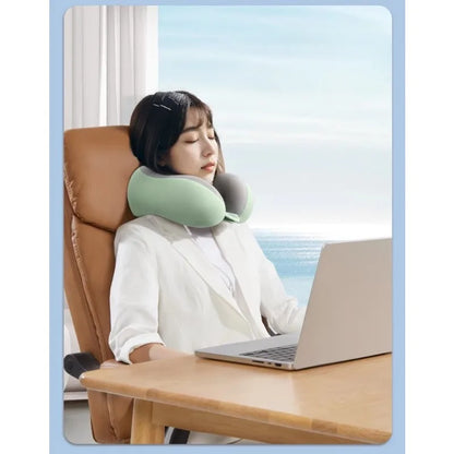 Travel Neck Pillow  Slow Rebound U-Shape Cervical Support for Airplane & Car, Wholesale Sleeping Pillow for Office Nap