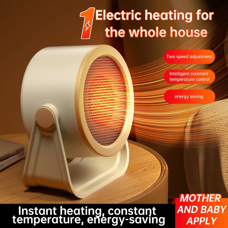 Desktop Heater Electric Heater Hot Air Blower Portable Fan Heater Mini Radiator Office Room Home Appliance Warmer Low Consumptio
