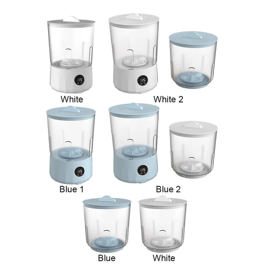 Portable Mini Washing Machine USB Rechargeable Laundry Washer Cordless Washing Machine for Underwear Socks
