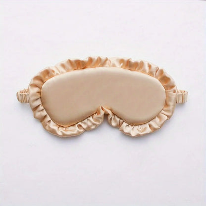 Imitated Silk Eye Patch Shading Sleep Eye Mask Eyepatch Travel Relax Cover Eyeshade Health Sleeping Shield Eye Care Tools
