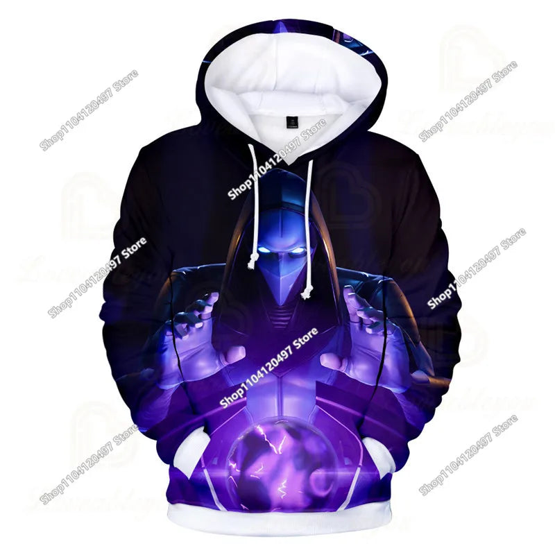 Children's Clothing Fortnite 3D Printed Unisex Hoodie Casual Coat Game Peripheral Cosplay Children Clothing Gifts