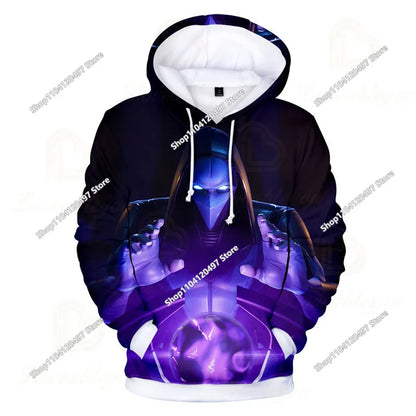 Children's Clothing Fortnite 3D Printed Unisex Hoodie Casual Coat Game Peripheral Cosplay Children Clothing Gifts
