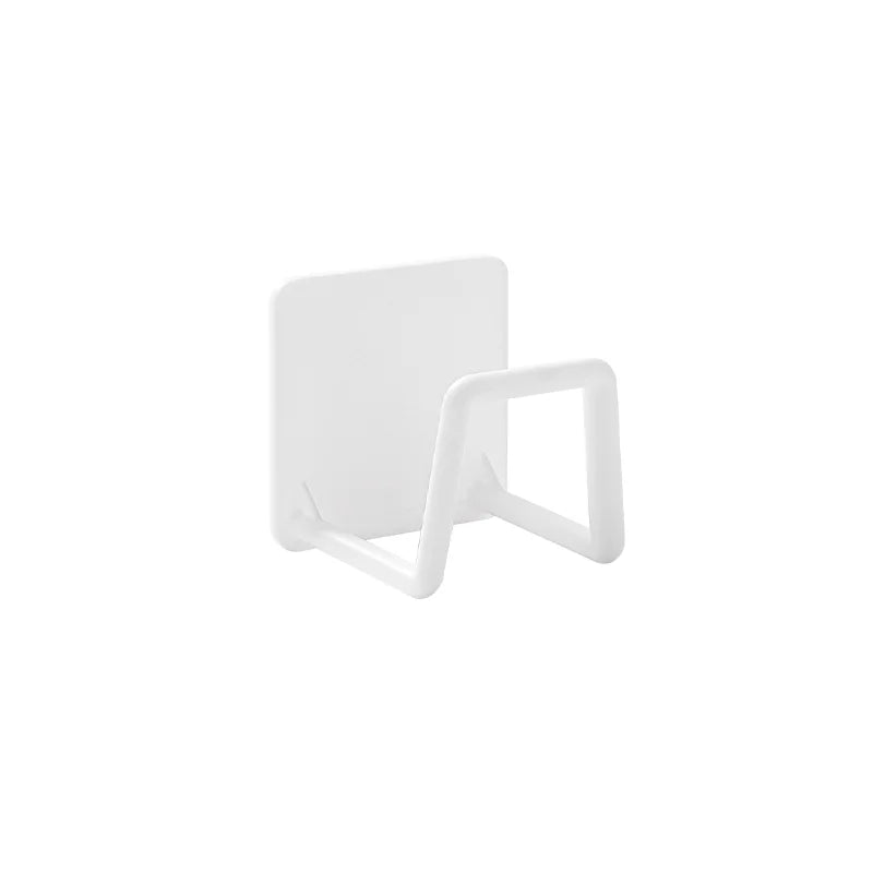 Kitchen Sink Sponges Holder Self Adhesive Drain Drying Rack Bathroom Basin Rack Storage Hooks Kitchen Wall Hooks Accessories