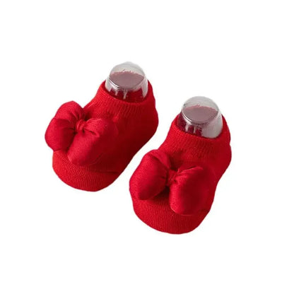 Newborns learning to walk on non slip flooring, spring and summer, 0-1 year old female baby boat socks