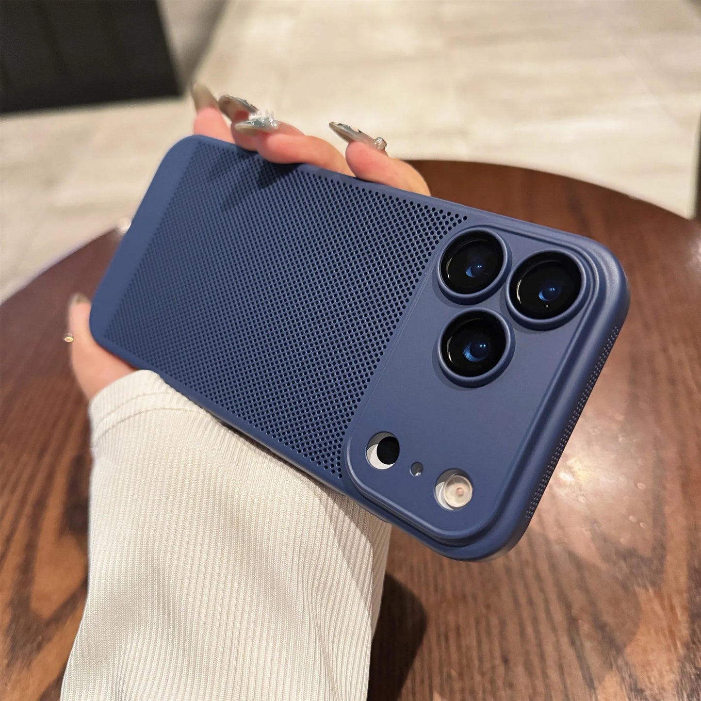 Cooling Phone Case Heat Dissipation For iPhone 17 17 Pro 17 Pro Max 17 Air Shockproof Breathable iPhone 17 Series Back Cover