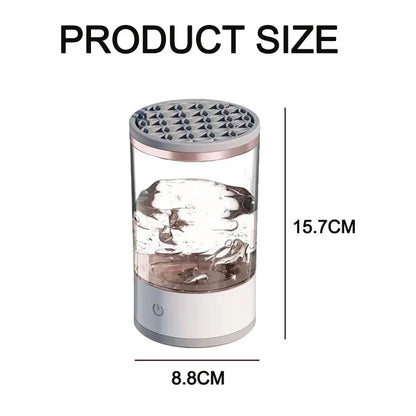 Electric Makeup Brushes Cleaner Washing Makeup Brushes Dehydration Cosmetic Washing Machine for Brush Cleaning HZSQJGJ04