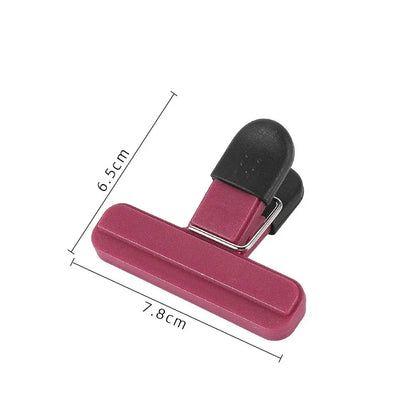 1/3pcs Portable Silicone Food Bag Clips – Kitchen Storage & Travel Essential for Sealing Snacks, Coffee, and Pet Food