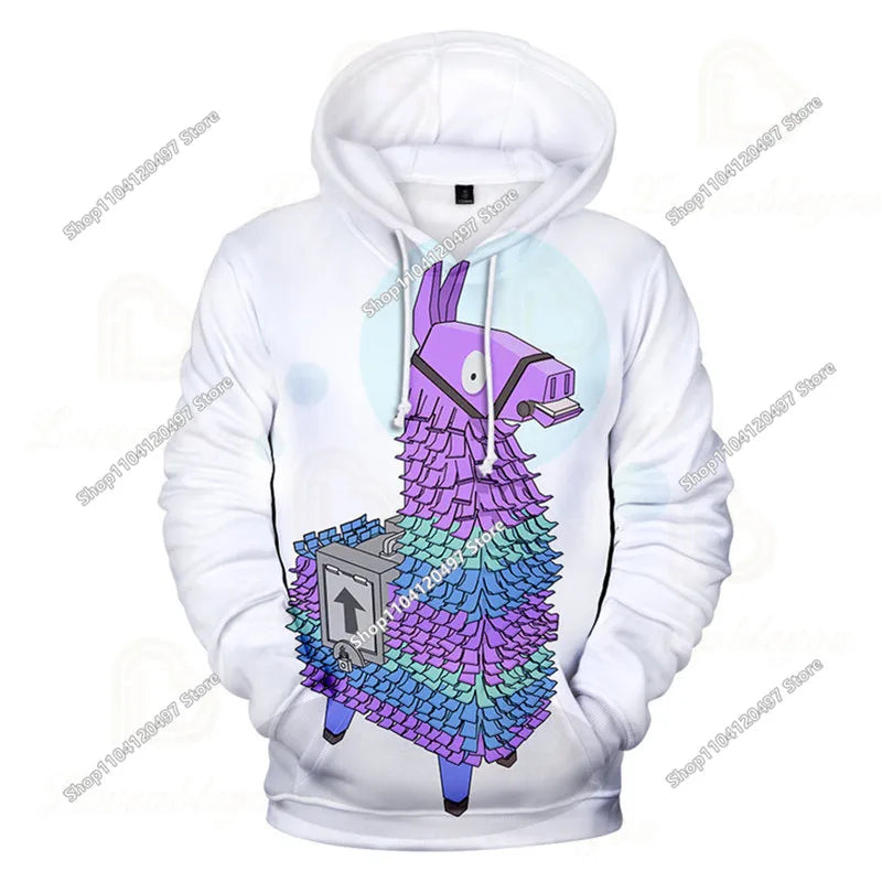 Children's Clothing Fortnite 3D Printed Unisex Hoodie Casual Coat Game Peripheral Cosplay Children Clothing Gifts