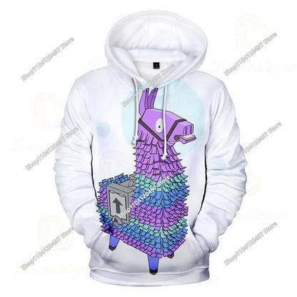 Children's Clothing Fortnite 3D Printed Unisex Hoodie Casual Coat Game Peripheral Cosplay Children Clothing Gifts
