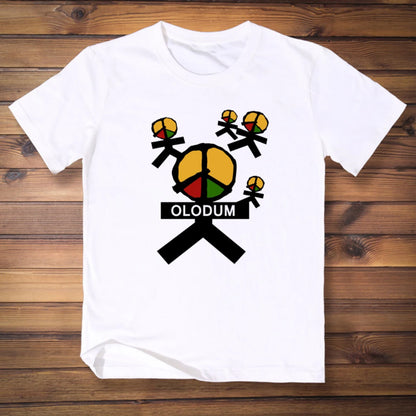 Michael Jackson Peace and Love Anti-War OLODUM short-sleeved shirt Autumn Pure cotton Men's T-Shirt Kid's Clothing Tee Y2k Woman