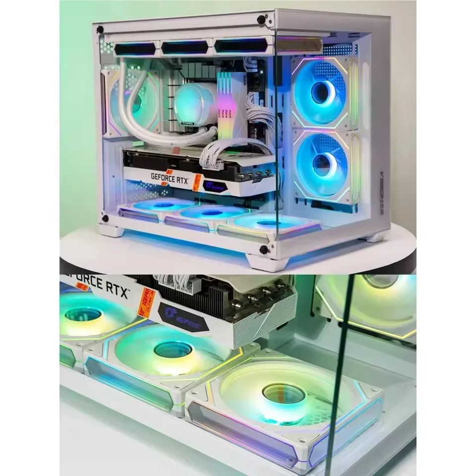 OEM PRISM 6 PRO PC Fan 120mm 5V 3PIN ARGB 4Pin PWM Cooling Fan 12V Large Air Volume Computer case Fan ventilador