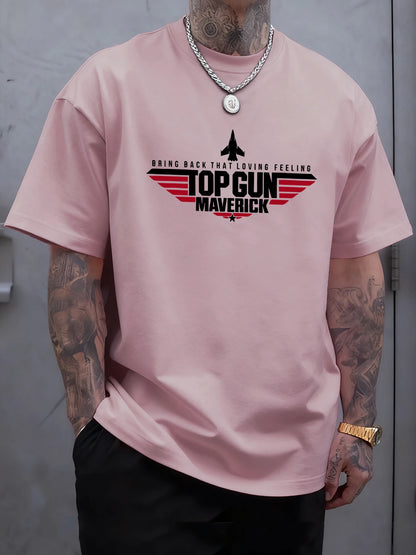Top Gun Maverick Printing T Shirts Man Cotton Fashion T-Shirt Unisex Casual Oversize Clothes Soft Summer Trendy Street Tops