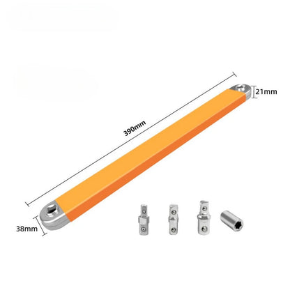 Compact Offset Extension Wrench 4 Adapter Dual Purpose Impact Socket Ratchet for Automotive Hand Tool