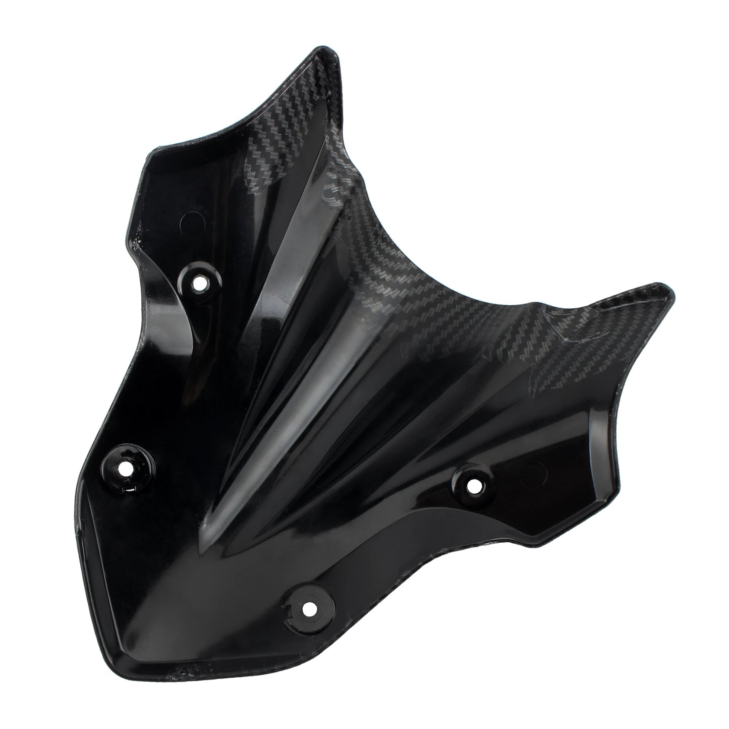 Motorcycle Front Spoiler Fairing Windscreen Windshield Wind Deflector Black Accessories Fit for Kawasaki Z900 2017 2018 2019
