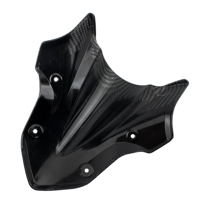 Motorcycle Front Spoiler Fairing Windscreen Windshield Wind Deflector Black Accessories Fit for Kawasaki Z900 2017 2018 2019
