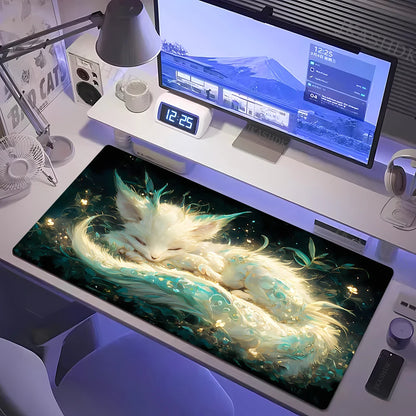 XXL Mouse Pad Gamer New HD Home Large Desk Mats MousePads Mouse Mat kawaii Fox Laptop Office Gamer Anti-slip Mice Pad Table Mat