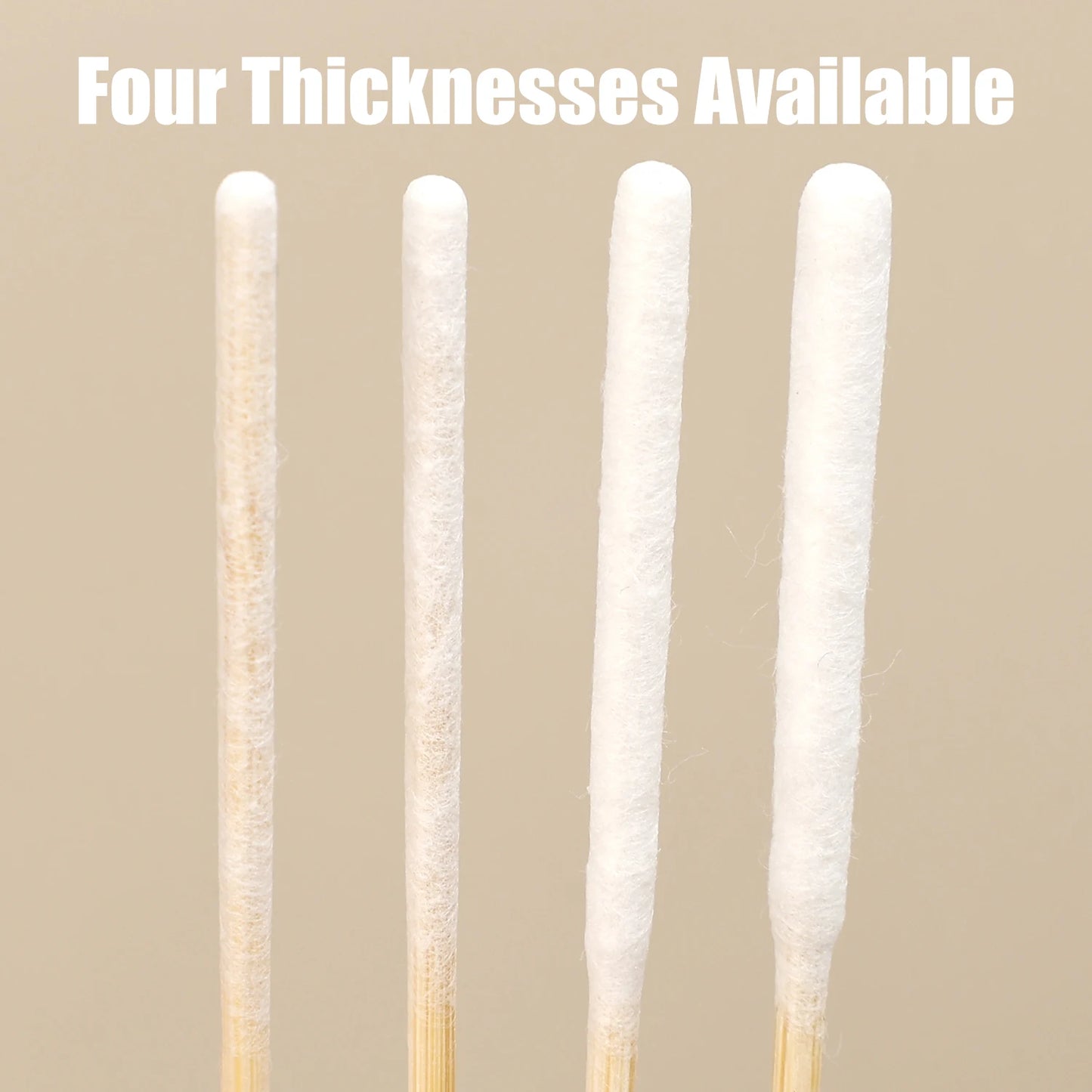 Multi-purpose Beauty Makeup Acne Maintenance Liquid Cotton Swab 4 Thicknesses Soft and Comfortable Cotton Swab Skin Care Tools
