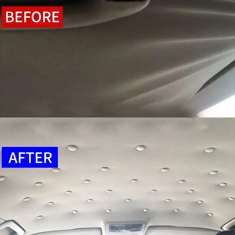 Car Interior Roof Fixing Buckles Screw Set Headliner Cloth Fabric Rivets Retainer Buckle Fastener Auto Accessories