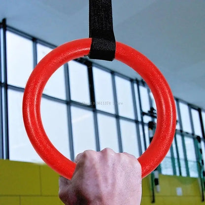 1Pc Gymnastic Rings Exercise Muscles Up Strength Training Fitness Rings