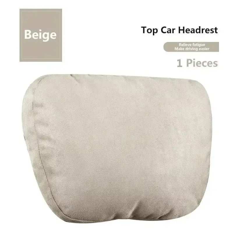 Top Quality Car Headrest Neck Support Seat Soft Neck Pillow Breathable For Maybach S Class Design Universal Protector Neck