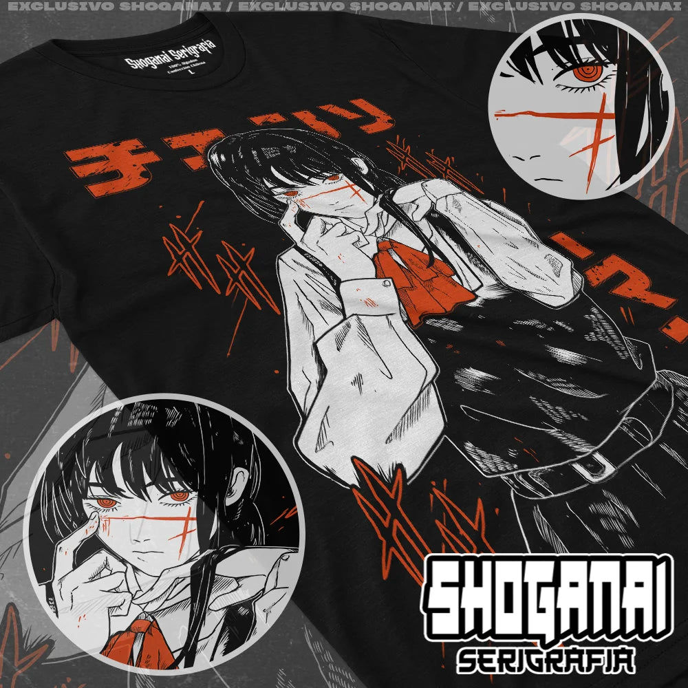Chainsaw Man Peripherals T-shirt reze print tees Comfortable Oversized men women tops streetwear hip hop fashion Short sleeves