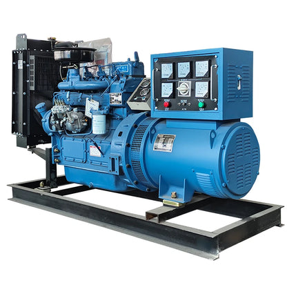 28kw Silent Diesel Generator 35kva - 3 Phase 50HZ for Home, Farm  Small Business Emergency Power