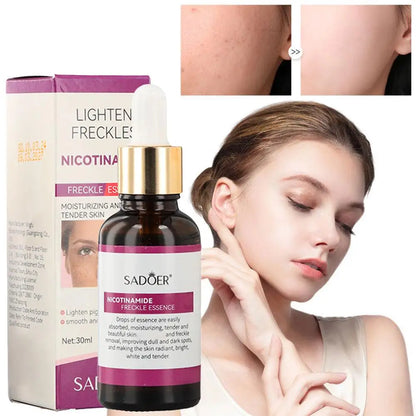 Niacinamide Face Cream Serum Hyaluronic Acid Reduces Moisturizing Size Care Skin Facial Pore M7J6