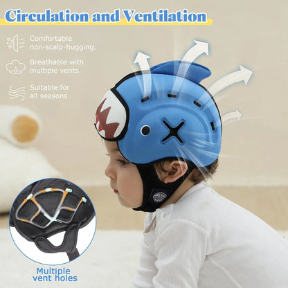 Mambobaby Guard Dropshipping 1 Safe Anti-Shock Baby Helmet Toddler Head Protector Infant Headgear Learn Crawl Walk for Bump Fall