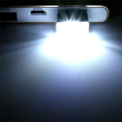 1PCS Mini Usb Light Room Modeling Car Ambient License Plate Lamp Neon Interior Auto Emergency Lighting Portable Ambient Lights