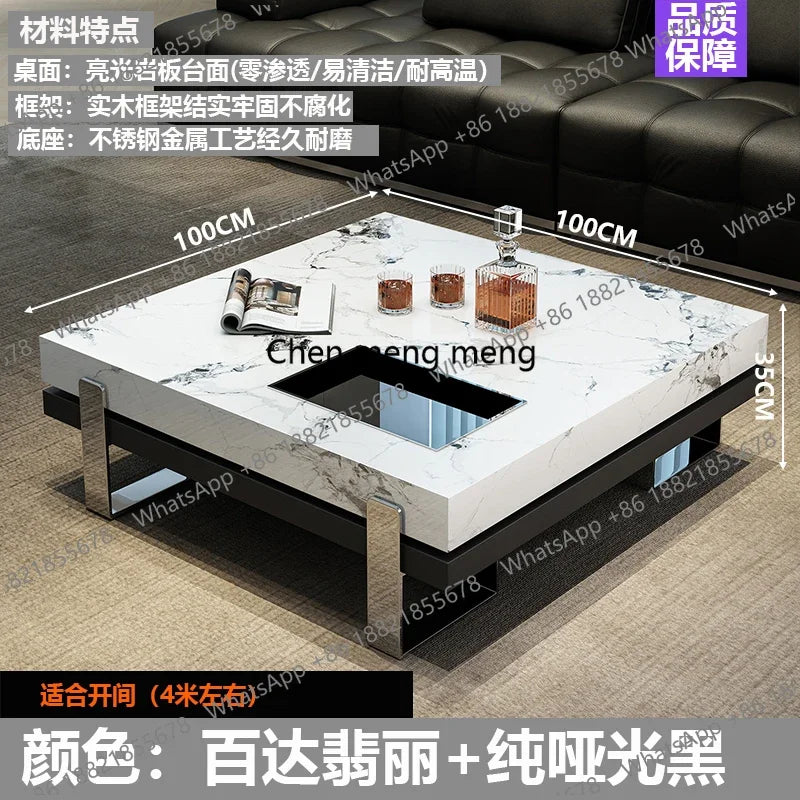 A50 Luxury Designer Side Table Modern Bedroom Living Room Kitchen Organizer Moving Coffee Table Writing Couchtisch Home Furnitur