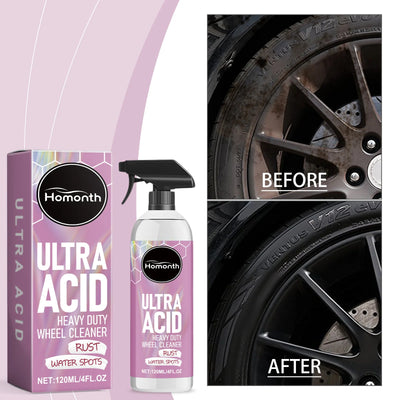 120/240/360ml Heavy Duty Wheel Cleaner Heavy Duty Wheel Cleaner, Stain Removal Anti-Aging Anti-Dust Foam Cleaner