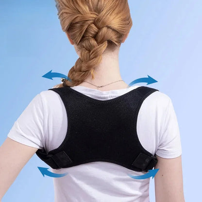 Unisex Adjustable Back Posture Corrector Support Brace for Men And Women Clavicle Spine Shoulder Correction Belt Strap