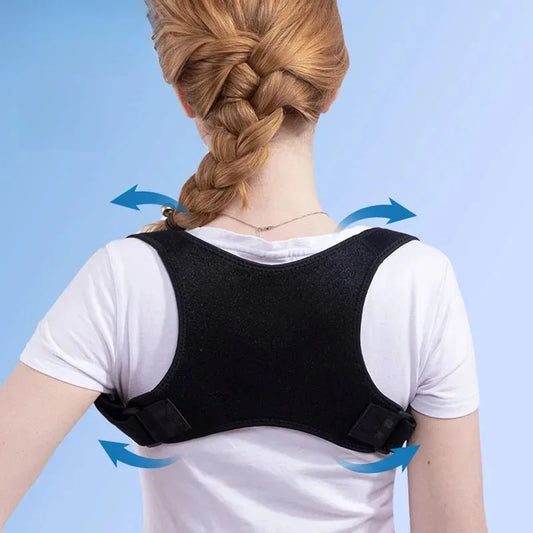 Unisex Adjustable Back Posture Corrector Support Brace for Men And Women Clavicle Spine Shoulder Correction Belt Strap