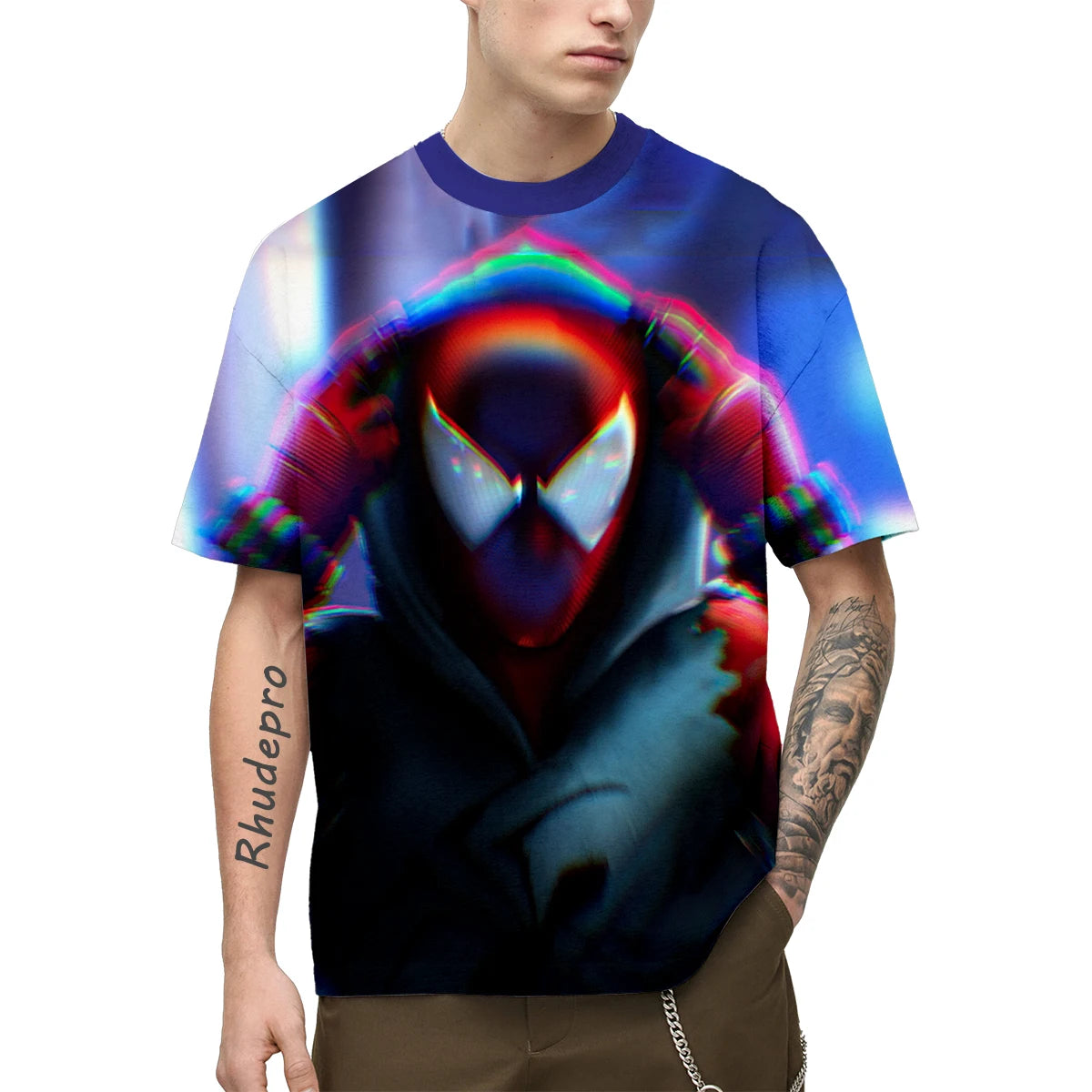 Miniso Superheroes Thanos T-Shirt Summer Kids T Shirts Popular Boys Girls Short Sleeve Casual Sports Top Spiderman Tee Shirts