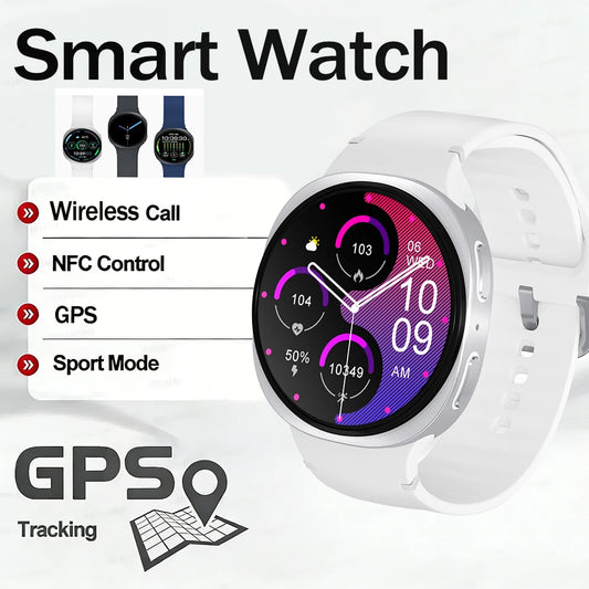 2026 New HD8 Smart Watch 1.46" Al Assistant SOS Sports Mode Heart Rate Women’s Health IP68 Waterproof Bluetooth Call Smart Watch